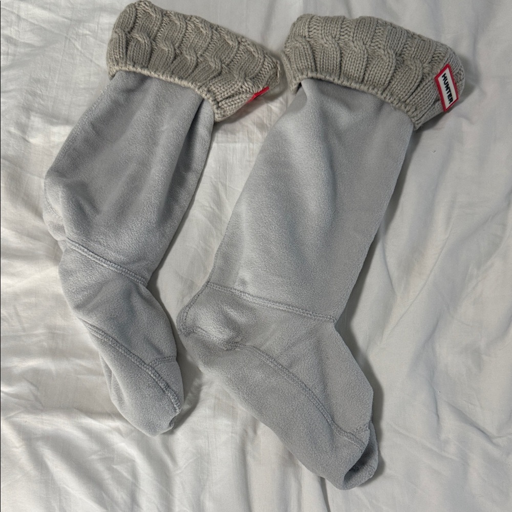 Hunter Women’s Light Gray Boot Socks